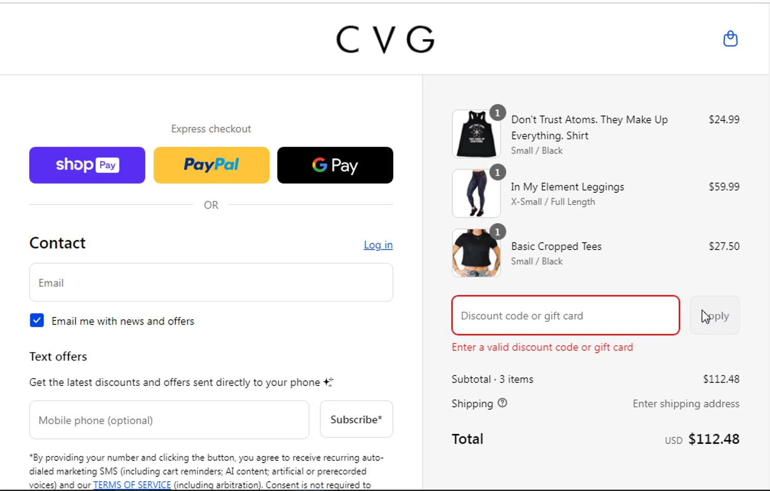 Constantly Varied Gear discount code screenshot showing code MOM applied at Constantly Varied Gear checkout page. Uploaded by SimplyCodes community member IFeelGood3 on Aug 4, 2025