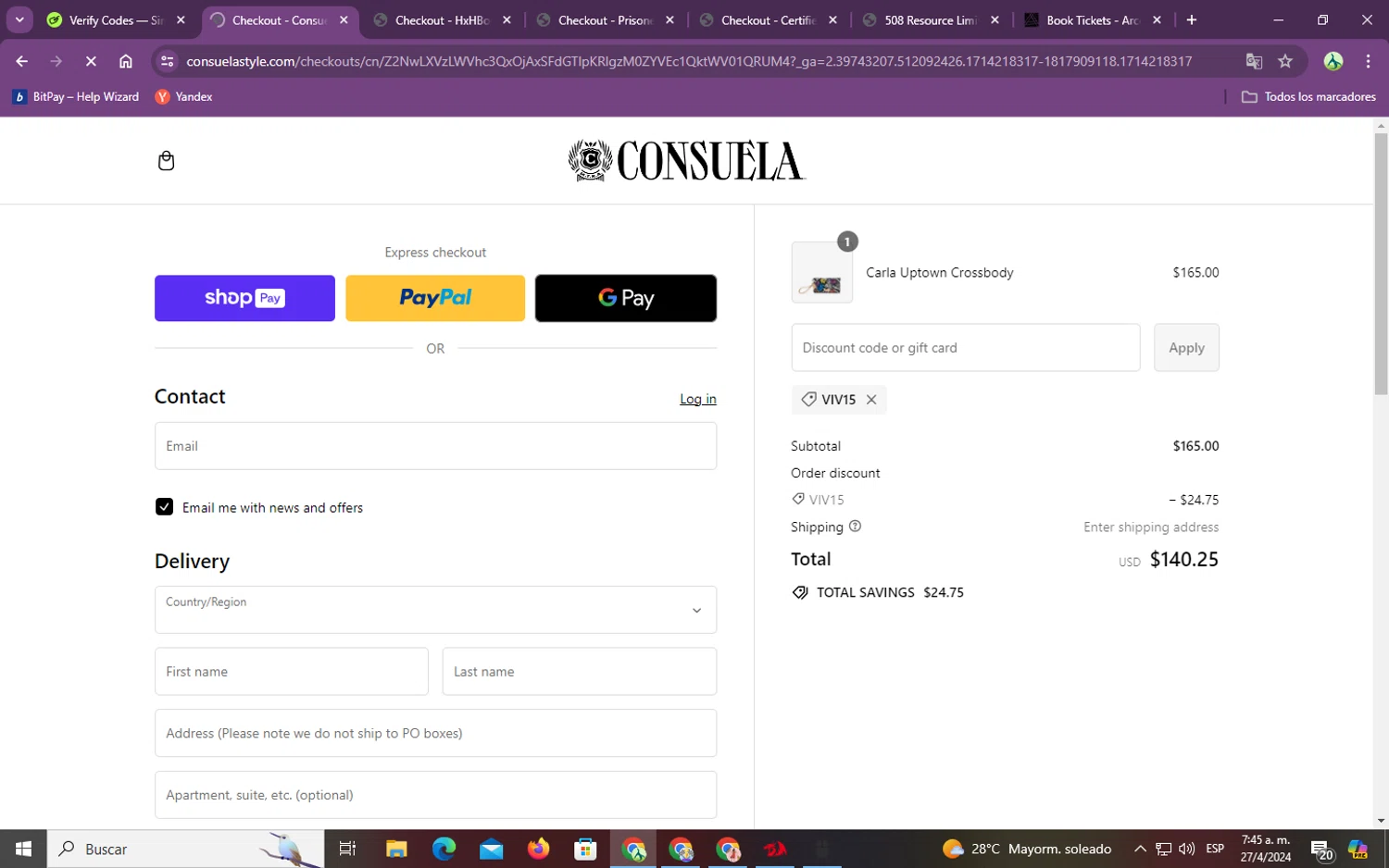 Consuela Discount Codes 15 Off September 2024