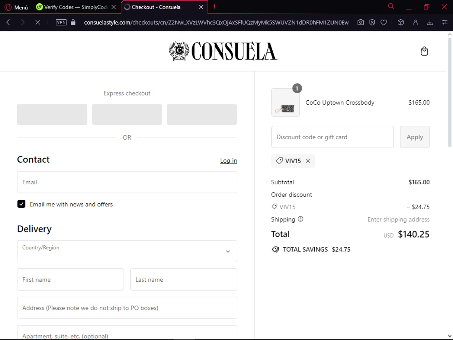 Consuela Discount Codes 15 Off September 2024
