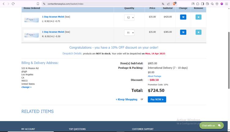 Contact Lenses Plus Promo Code - 10% Off Mar 2026