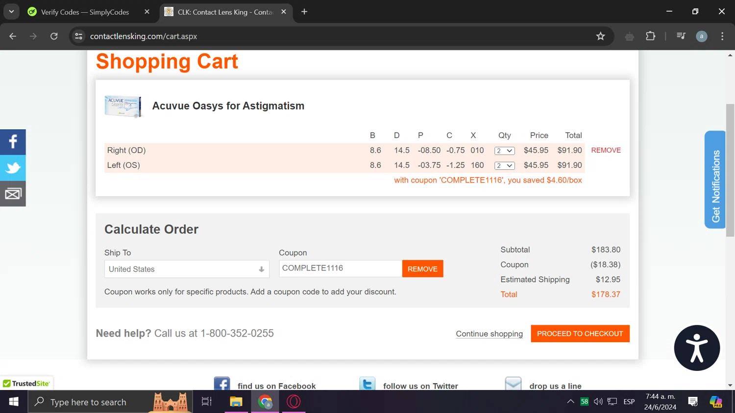 Contact Lens King Coupons 10 Off August 2024