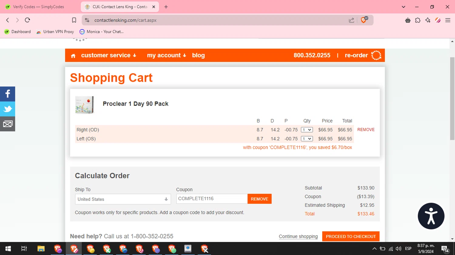 Contact Lens King Coupons 10 Off September 2024