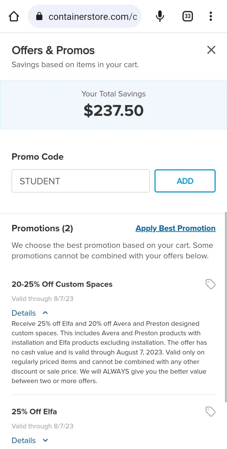 The Container Store Coupons 25 Off September 2024