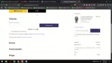 WELCOME10 coupon verification screenshot