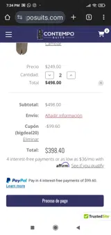 Bigdeal20 coupon verification screenshot