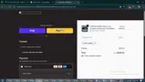 WELCOME1 coupon verification screenshot