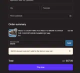 SNOW coupon verification screenshot
