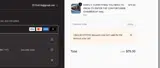 UNIQUEOFFER5 coupon verification screenshot