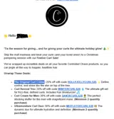 HOLLYJOLLYCURLS25 coupon verification screenshot