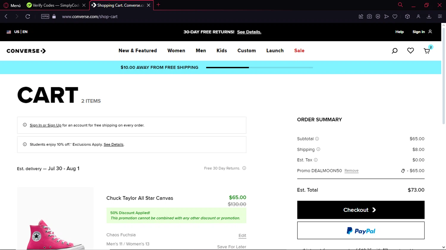 Converse Promo Codes 50 Off July 2024