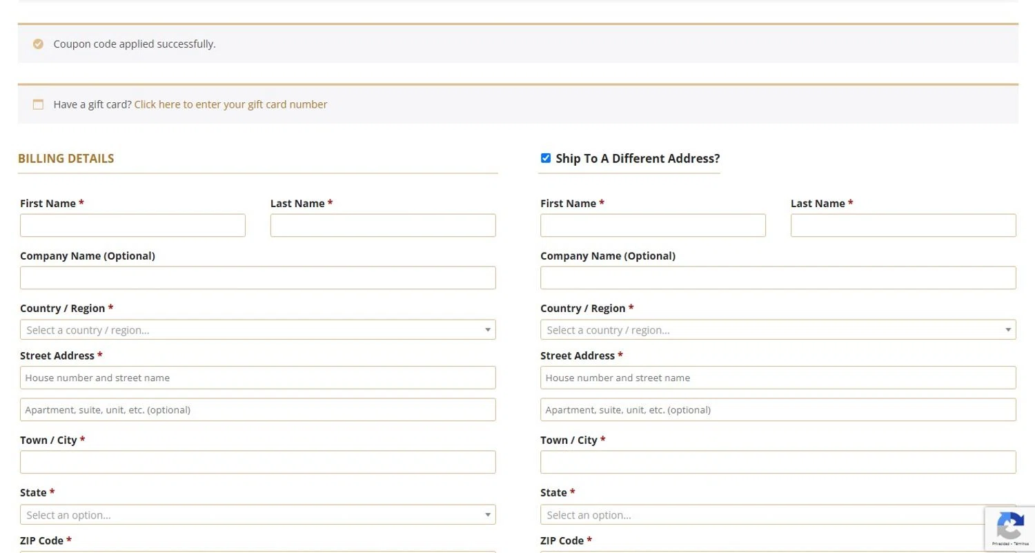 The Cookie Cutter Shop checkout page showing The Cookie Cutter Shop coupon code box | Screenshot taken by SimplyCodes community member on Feb 6, 2025