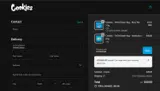 COOKIES20 coupon verification screenshot
