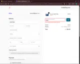 Water coupon verification screenshot