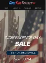 july4 coupon verification screenshot