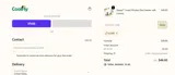 FLY08 coupon verification screenshot