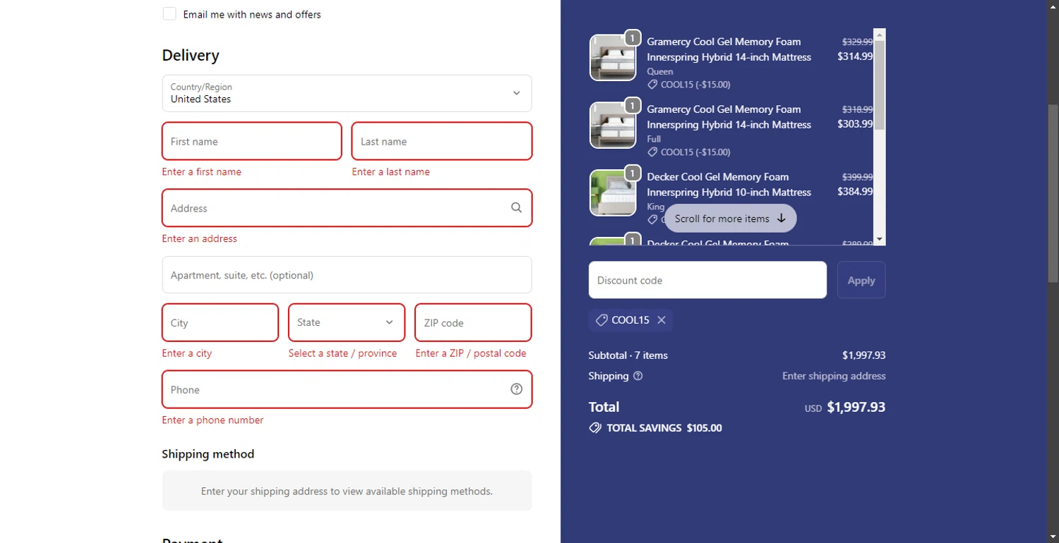 Coolgel.com promo code screenshot showing code Cool15 applied at Coolgel.com checkout page. Uploaded by SimplyCodes community member SavvyHawk1474 on Oct 21, 2025