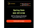 SpringSale coupon verification screenshot