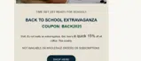 BACK2025 coupon verification screenshot