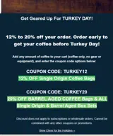 TURKEY12 coupon verification screenshot