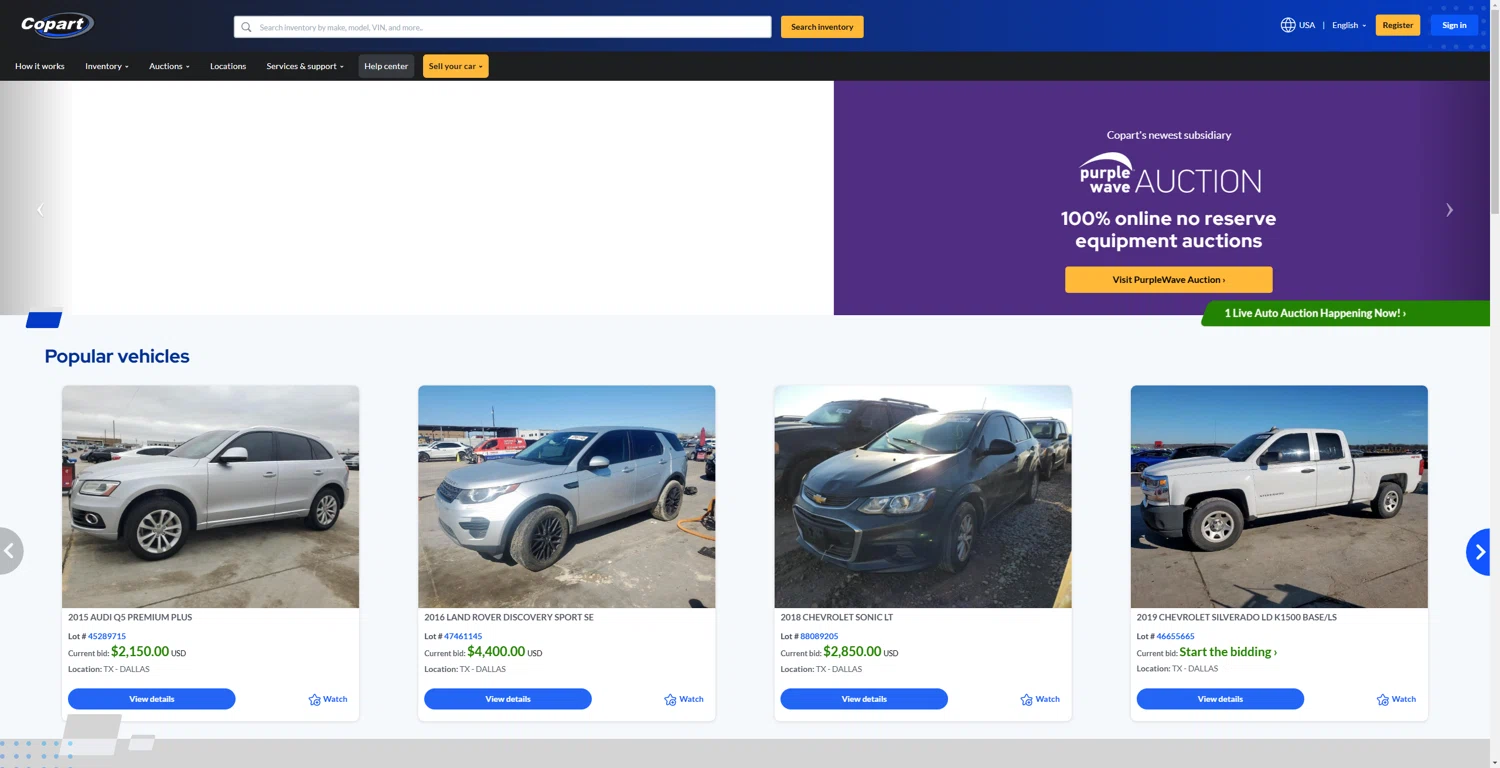 Copart promo code screenshot showing code SHIPFREE applied at Copart checkout page. Uploaded by SimplyCodes community member Lorencia on Mar 11, 2025