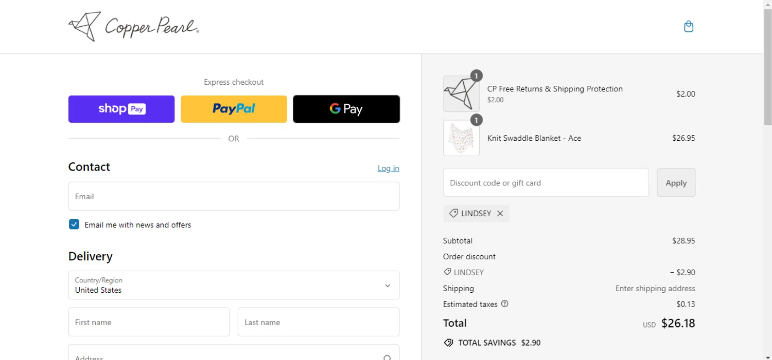 Copper Pearl Discount Codes 15 Off September 2024