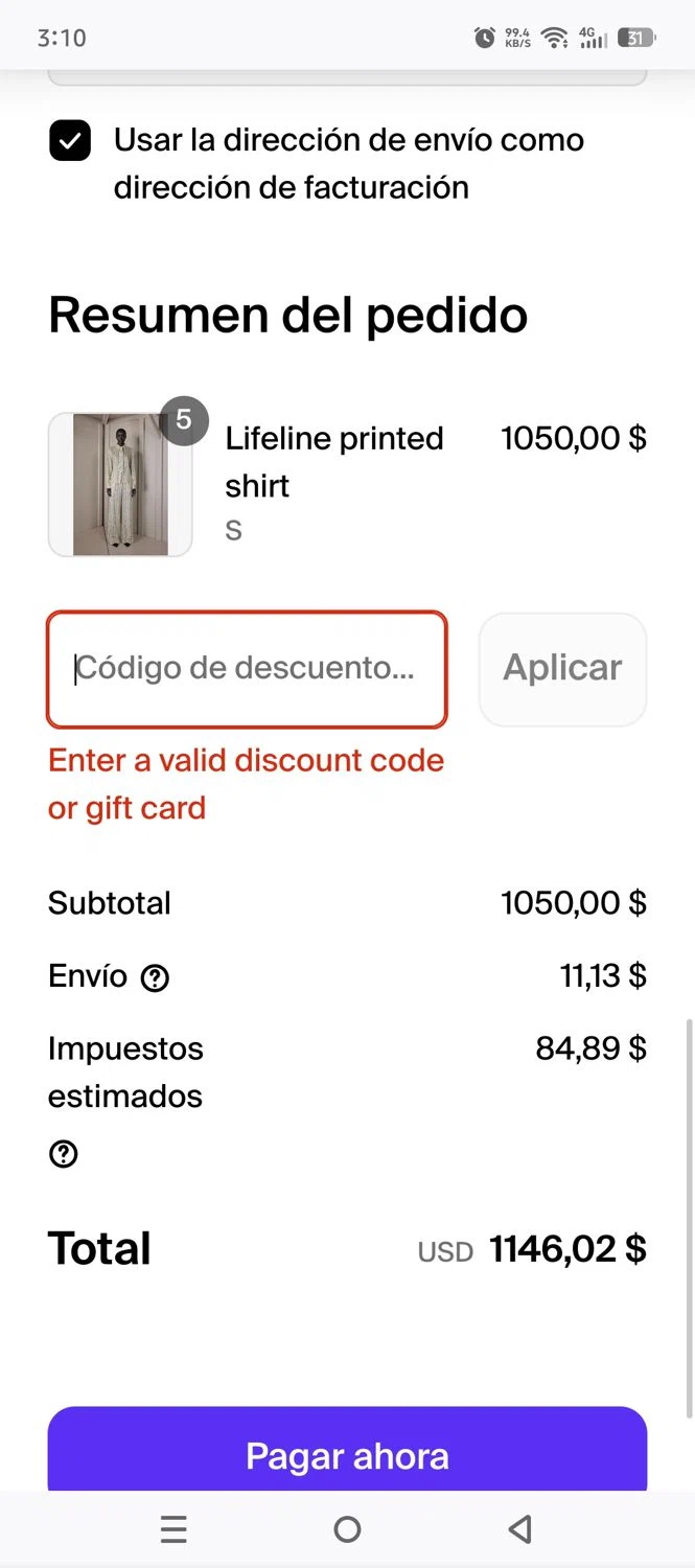 CopyCopter promo code screenshot showing code SWEET20 applied at CopyCopter checkout page. Uploaded by SimplyCodes community member larenacida on Jun 23, 2025