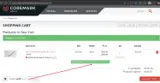 Coremark Metals coupon verification screenshot