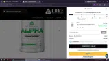 Core Nutritionals coupon verification screenshot