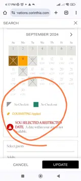 GOURMETPKG coupon verification screenshot