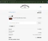 Coronado Leather coupon verification screenshot