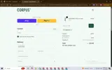 CORPUS10 coupon verification screenshot