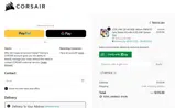 Corsair coupon verification screenshot