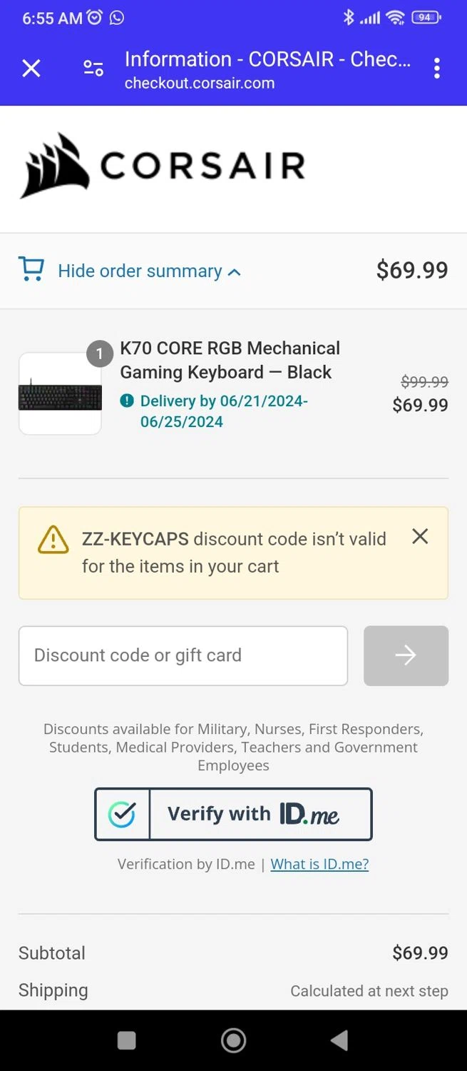 Corsair Promo Codes 10 Off July 2024