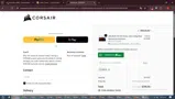Corsair coupon verification screenshot