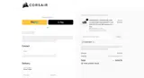 Corsair coupon verification screenshot