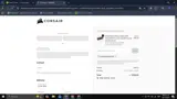 Corsair coupon verification screenshot