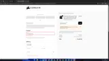Corsair coupon verification screenshot