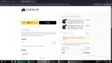 Corsair coupon verification screenshot