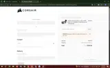 Corsair coupon verification screenshot