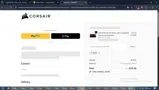 Corsair coupon verification screenshot