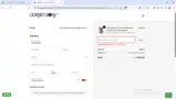 Corset20 coupon verification screenshot