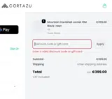 WINTER20 coupon verification screenshot