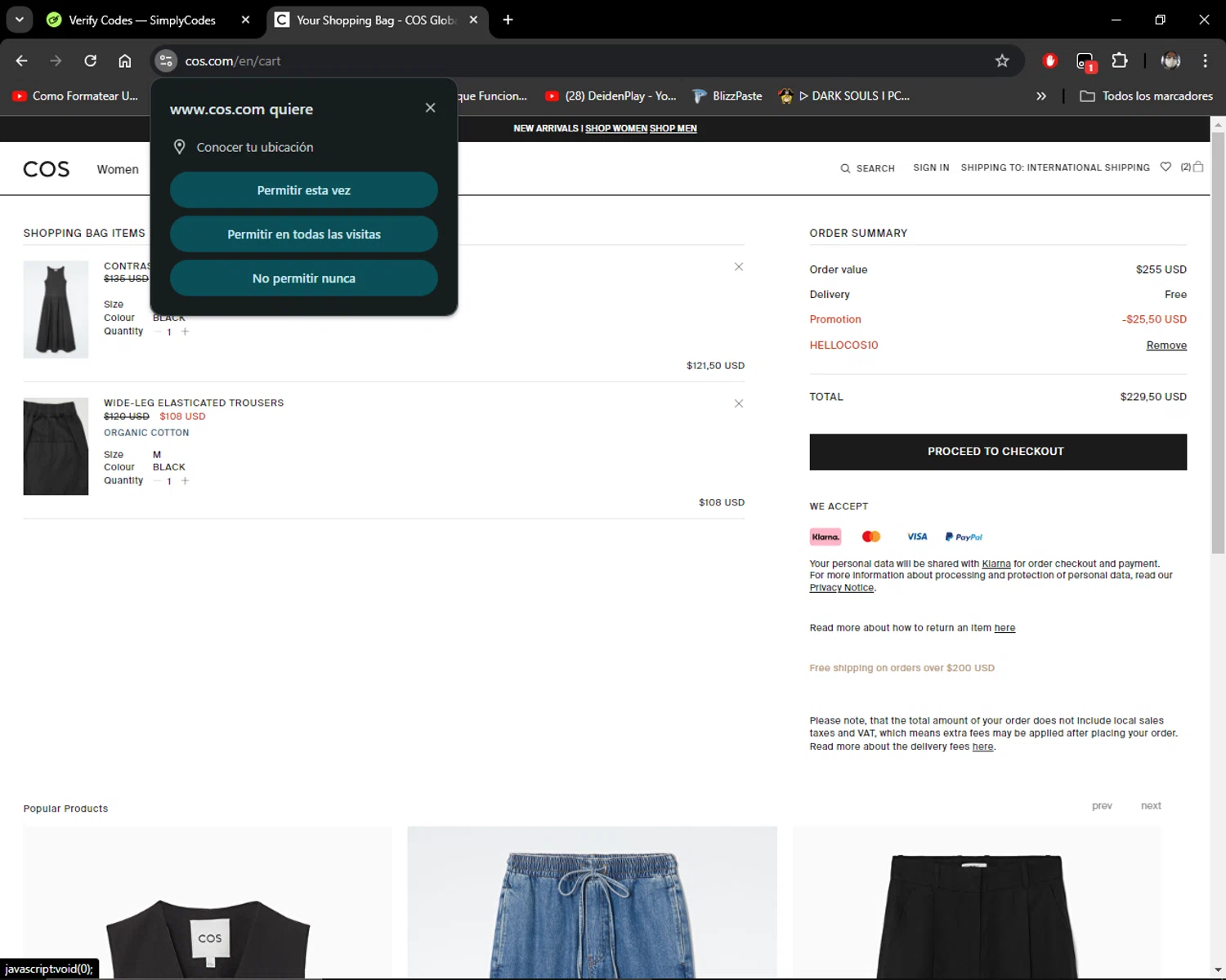 COS Coupons 10 Off September 2024