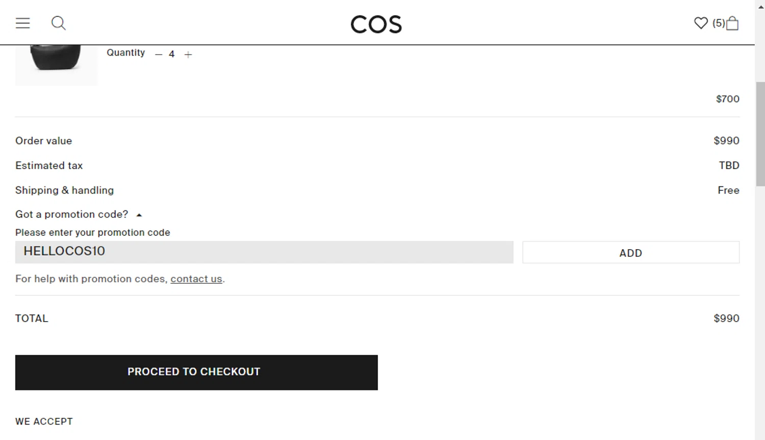 COS Promo Codes 15 Off December 2023