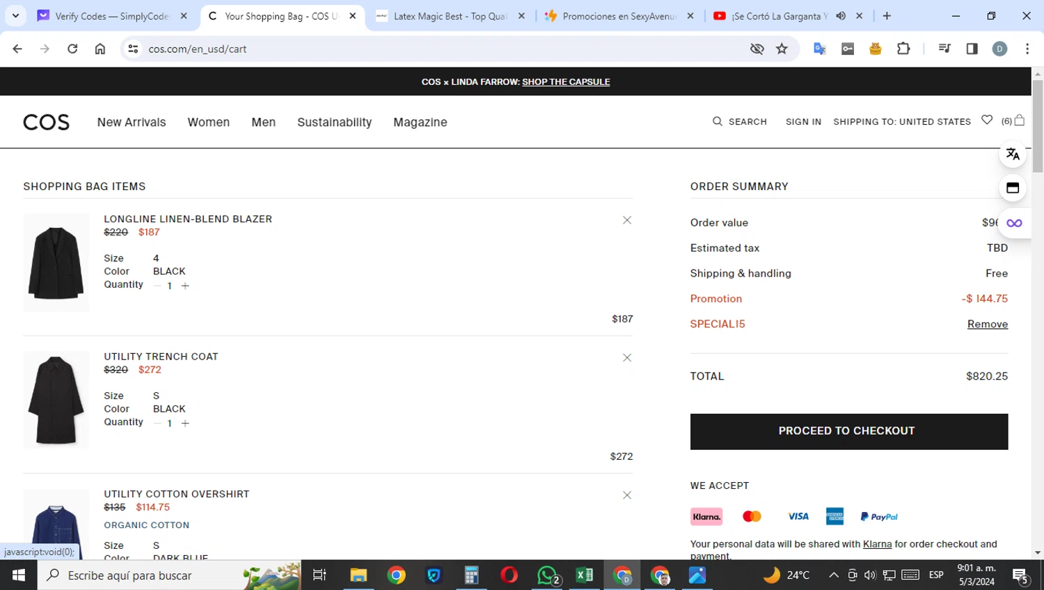 COS Promo Codes 15 Off March 2024