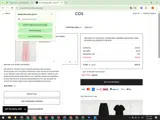 COS coupon verification screenshot