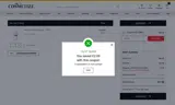 Cosmetize coupon verification screenshot