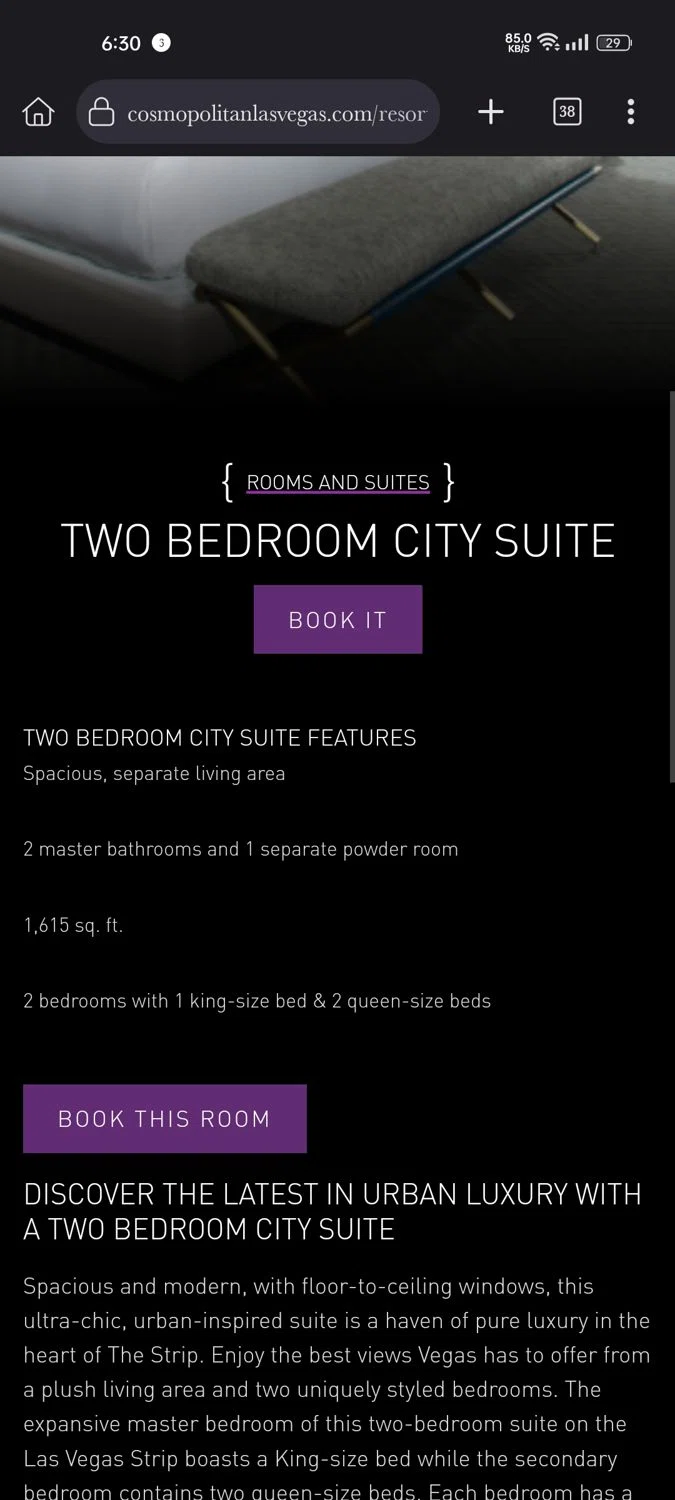Cosmopolitan Las Vegas Discount Codes 150 Off October 2024