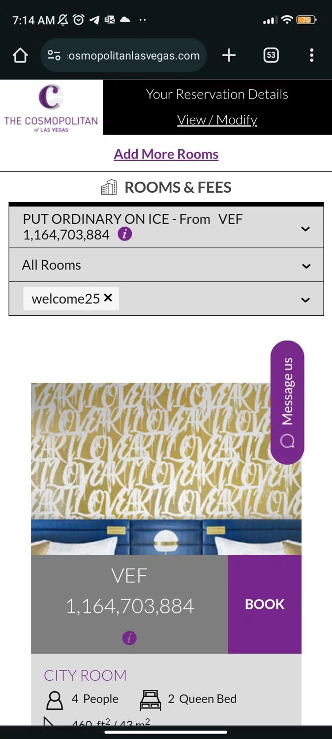 Cosmopolitan Las Vegas Discount Codes 10 Off Promo Codes in August