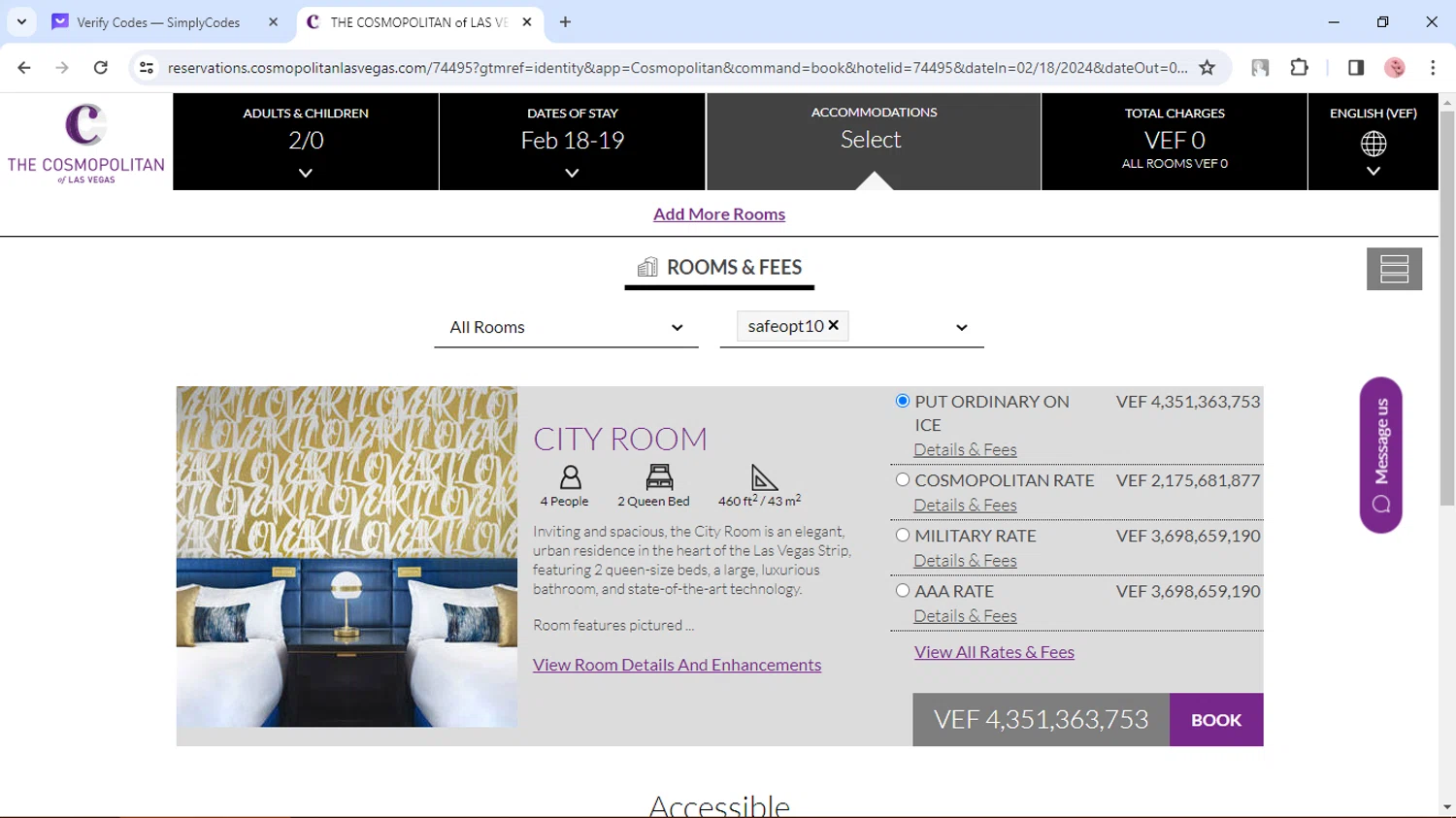 Cosmopolitan Las Vegas Promo Codes 20 Off July 2024